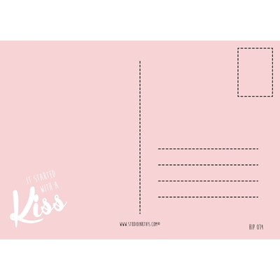 Postkaart Kiss