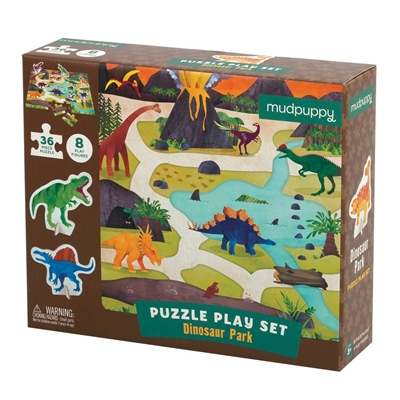 Puzzel en Speelset Dinosaurus Park 36 st.