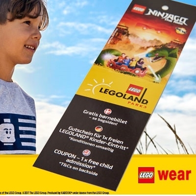LEGO Wear Ninjago T-shirt Lichtgrijs maat 140