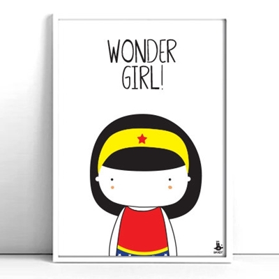 Poster Wonder Girl A3