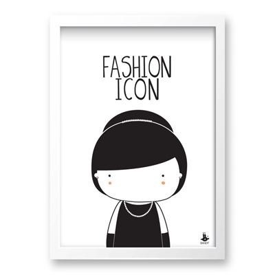 Poster Fashion Icon A4