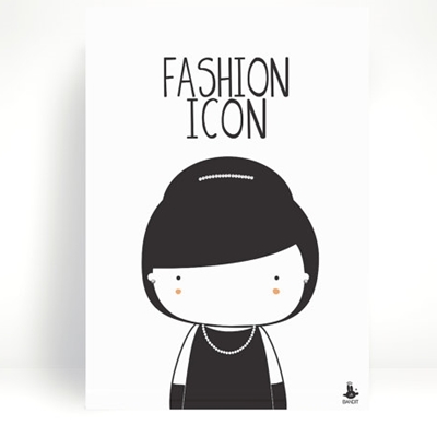 Poster Fashion Icon A4