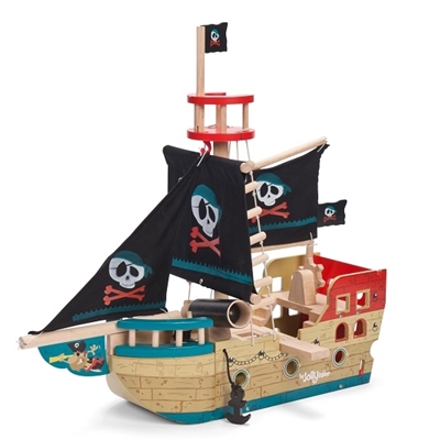 Houten Piratenboot Jolly