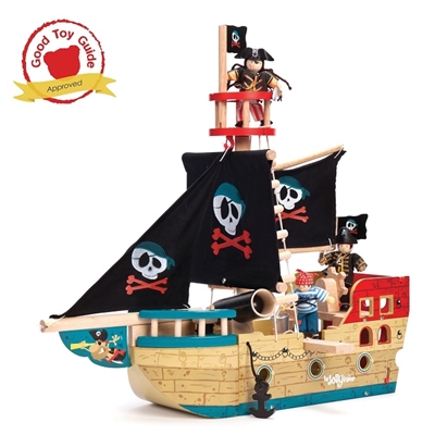 Houten Piratenboot Jolly
